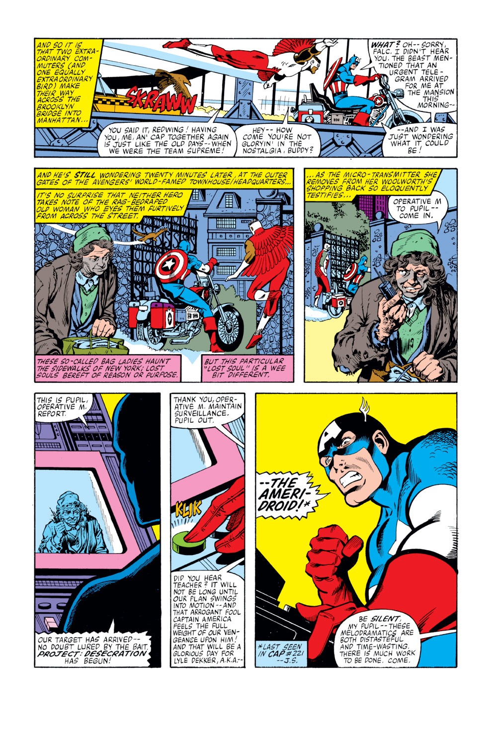 Read online Captain America (1968) comic - Issue #261 - 7