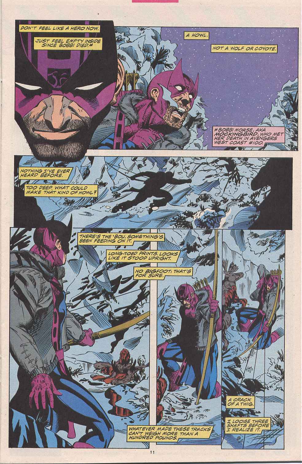 Hawkeye (1994) Issue #1 #1 - English 9 Hawkeye (1994) Issue #1 #1 - English 9