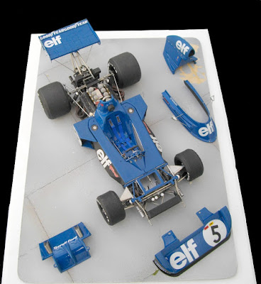 TYRRELL 006 GP d'Allemagne 1973 J.Stewart  kit Model Factory Hiro  1/20