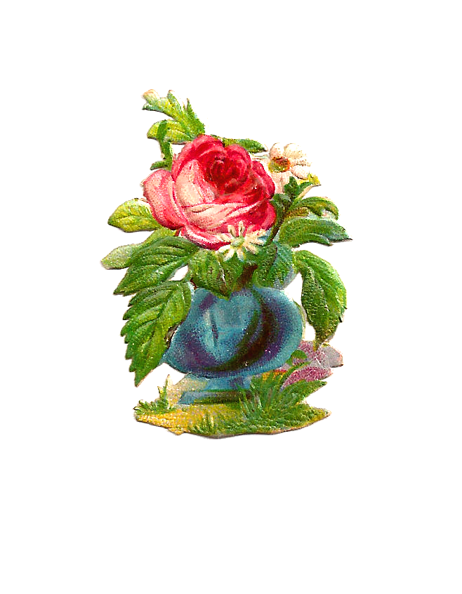 free clip art flowers in vase - photo #44