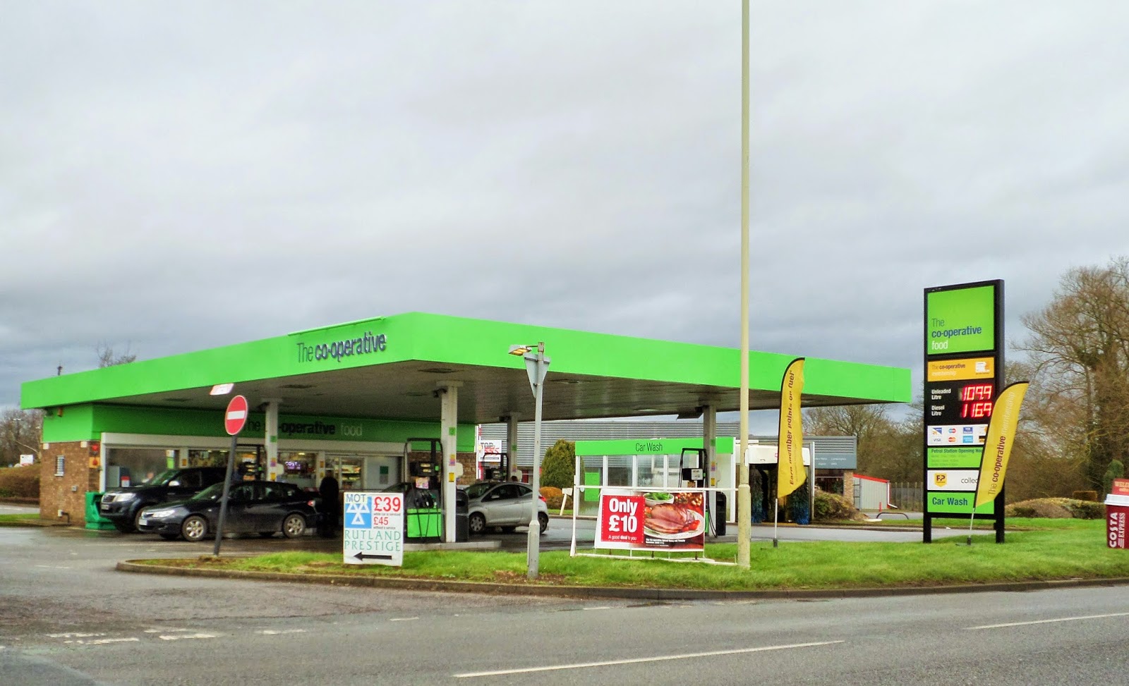 Martin Brookes Oakham Rutland The Cooperative Supermarket Oakham Rutland Christmas & New Year