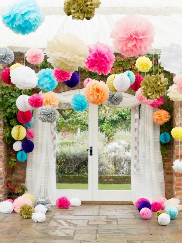 Fantastic decoration ideas for a garden party!