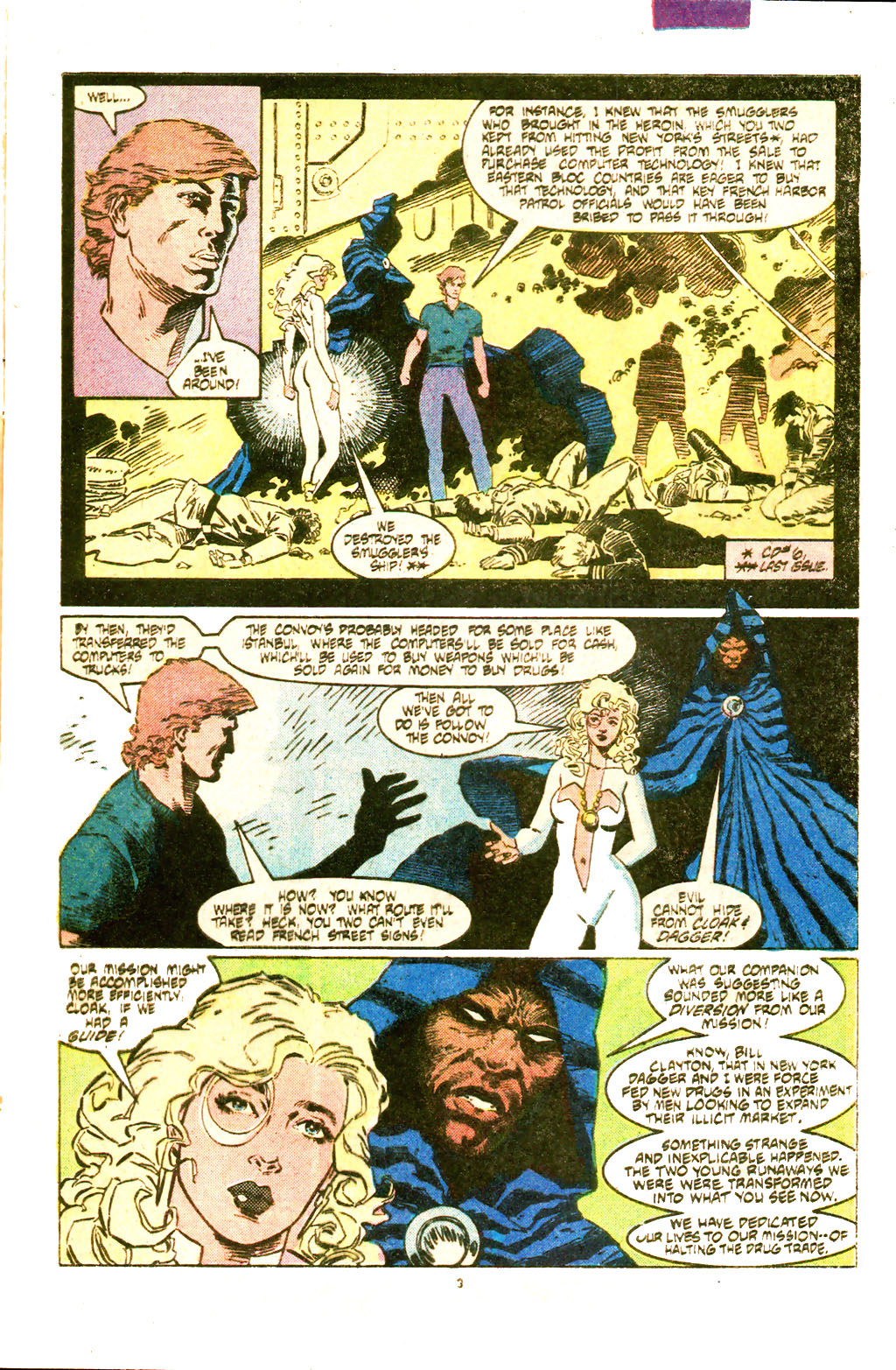 Read online Cloak and Dagger (1985) comic -  Issue #8 - 4