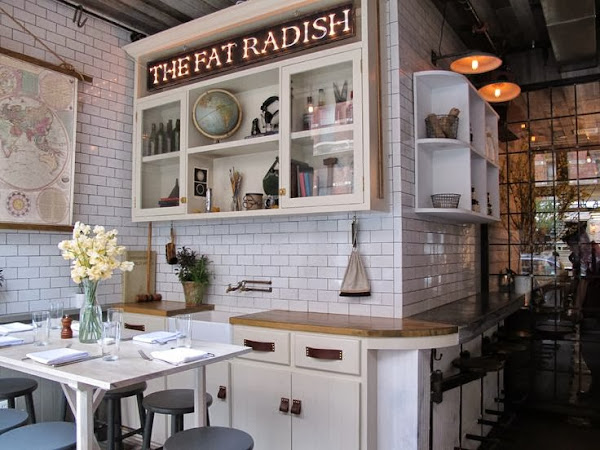 DECORACION RESTAURANTE THE FAT RADISH NUEVA YORK