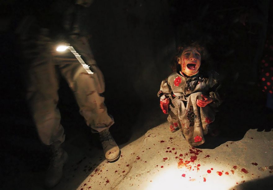 #44 Iraqi Girl At Checkpoint, Chris Hondros, 2005 - Top 100 Of The Most Influential Photos Of All Time #44 Iraqi Girl At Checkpoint, Chris Hondros, 2005 - Top 100 Of The Most Influential Photos Of All Time