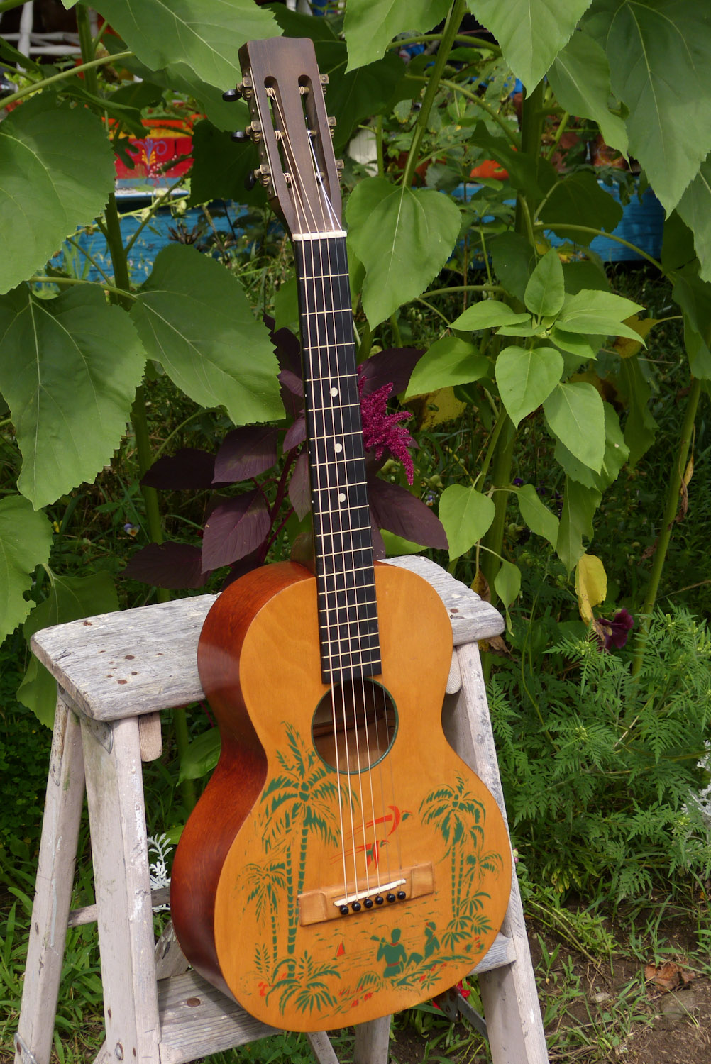 1932 Harmonymade Supertone "Terz" Hawaiian Guitar