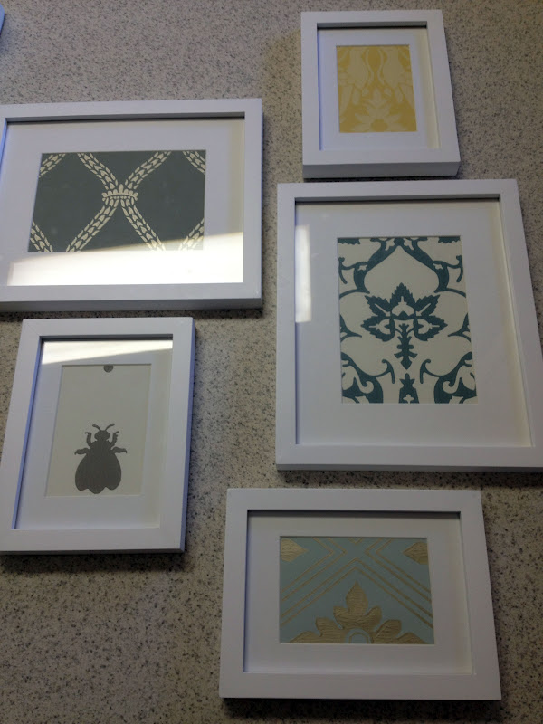 Designs by Kimberly and Associates Framed Wallpaper as