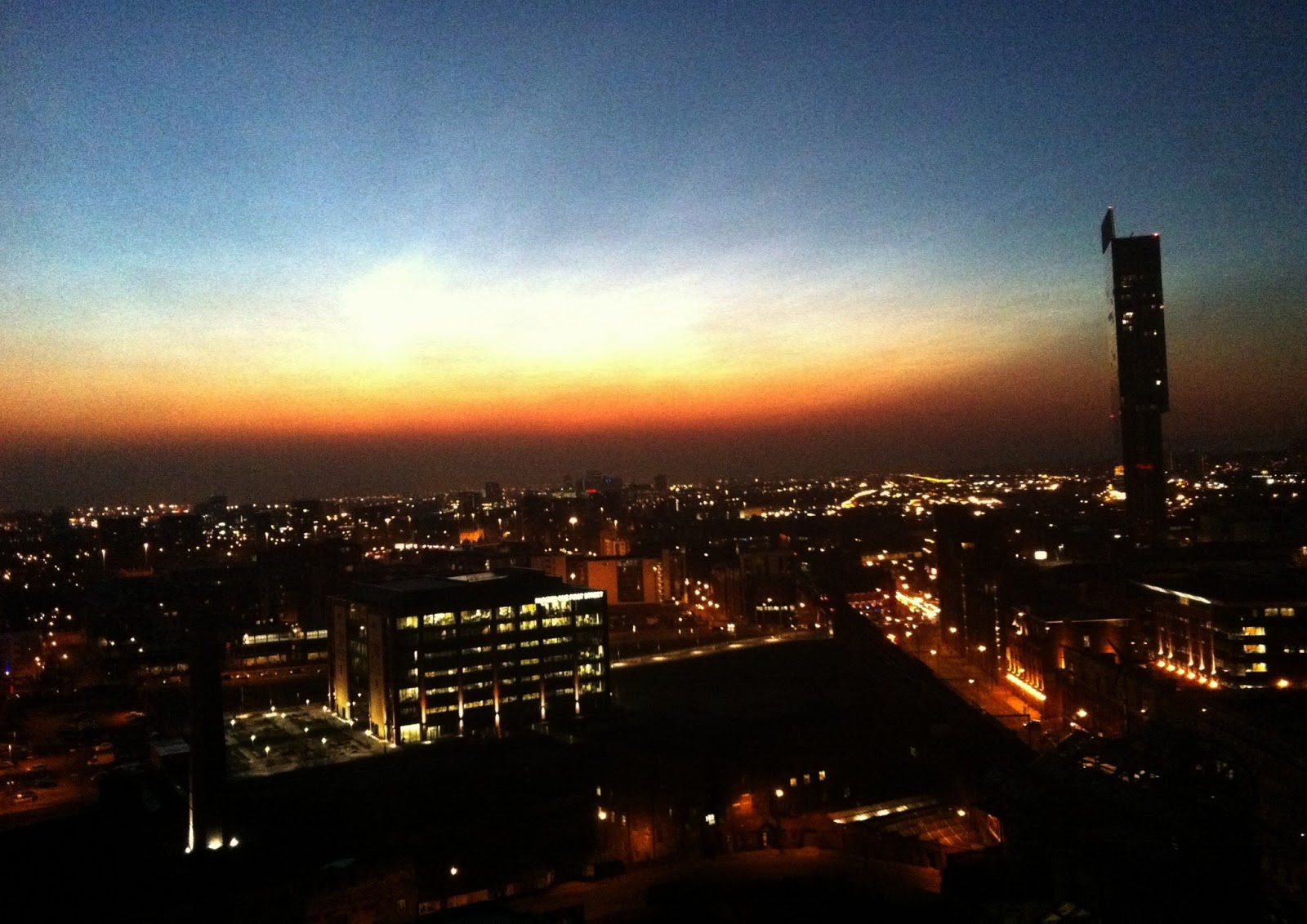 Green Eve: Photo Diary: Sunsets, Concrete \u0026 Manchester Through My Window