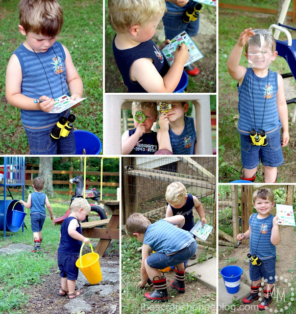 backyard scavenger hunt