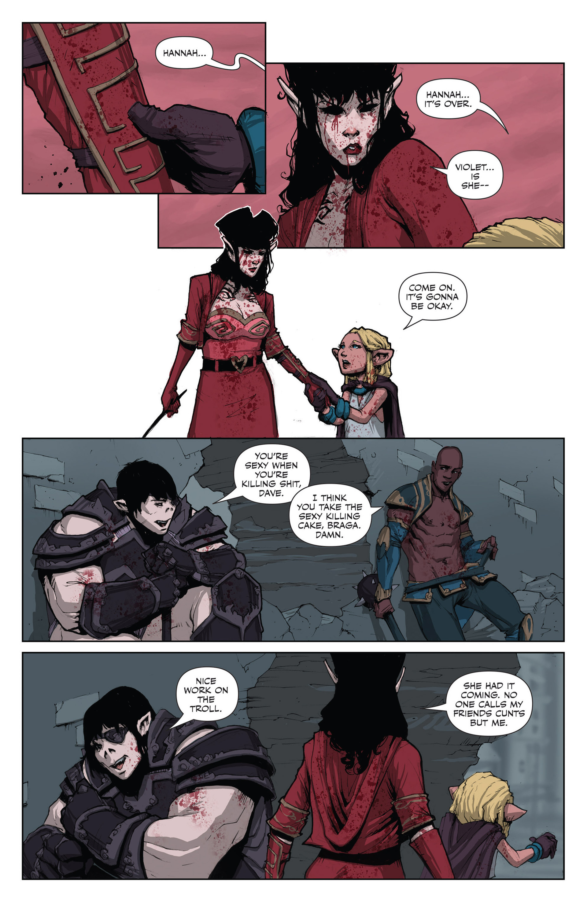 Read online Rat Queens (2013) comic -  Issue #5 - 12