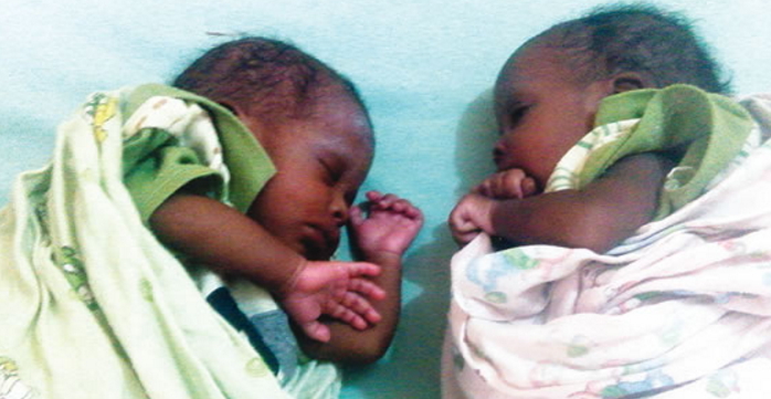 woman abandons twins hospital somolu lagos