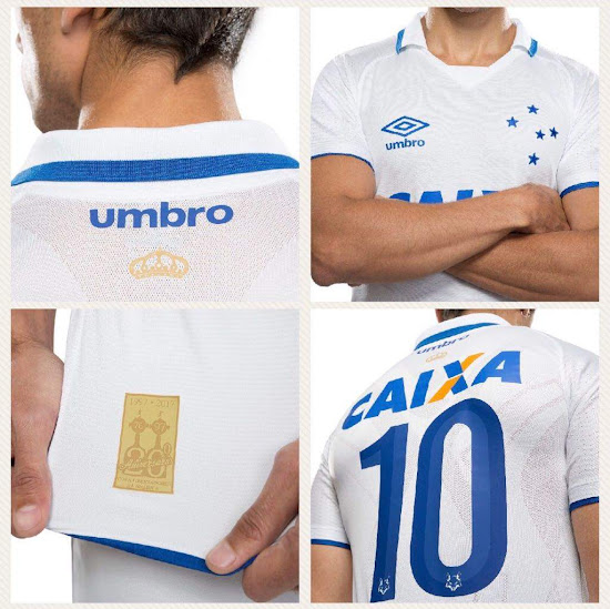 Cruzeiro 17-18 Home & Away Kits Released - Footy Headlines