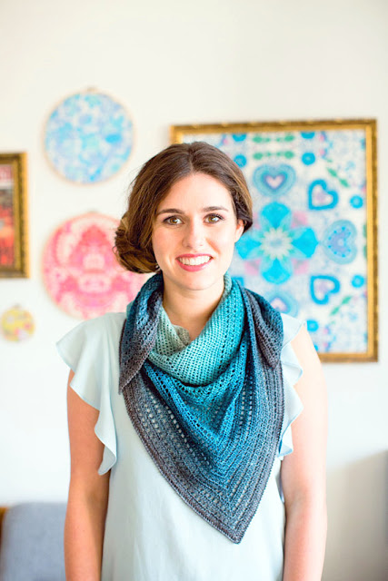 Wrap scarf Crochet pattern