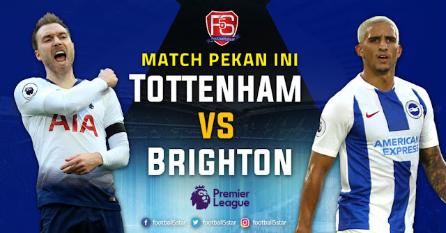 Tottenham vs Brighton Live @ EPL 2019 Online Tv Info: Tottenham vs Brighton
