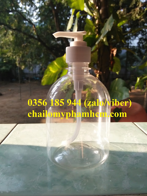 chai nhựa 500ml xịt giọt