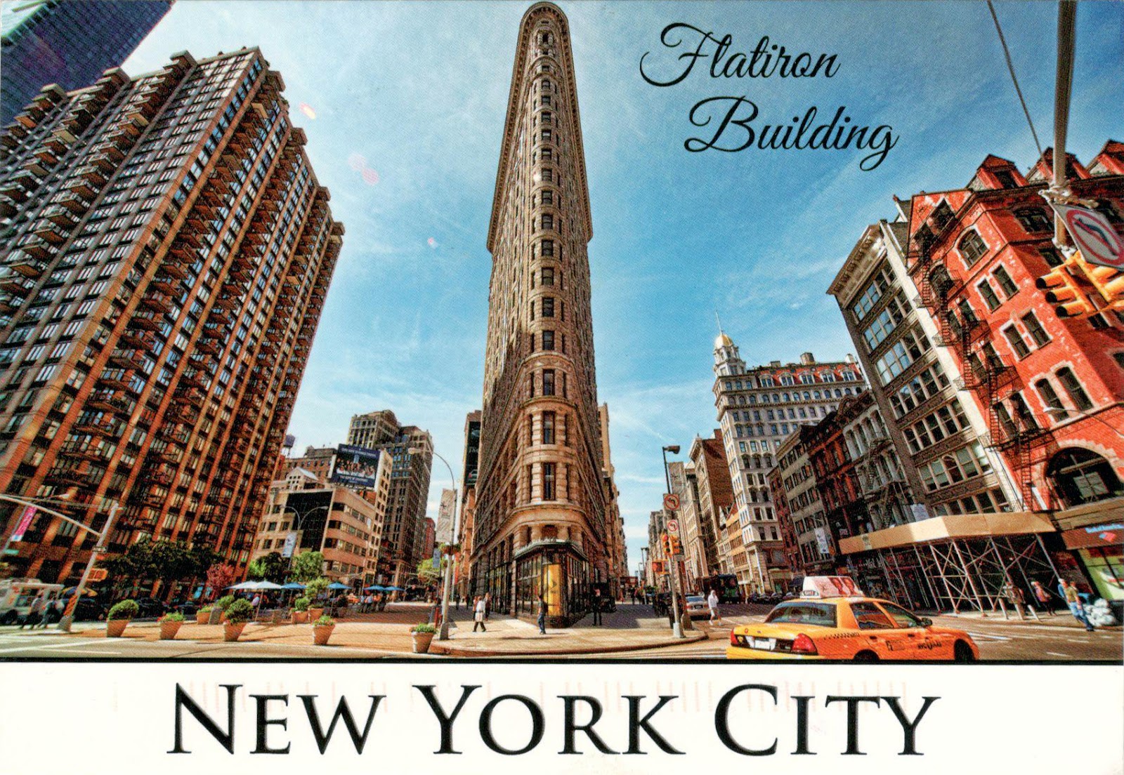WORLD, COME TO MY HOME! 1694, 1695 UNITED STATES (New York) Flatiron