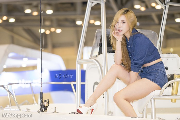 Beautiful Song Ju Ah at the Busan International Boat Show 2017 (308 photos) photo 13-13