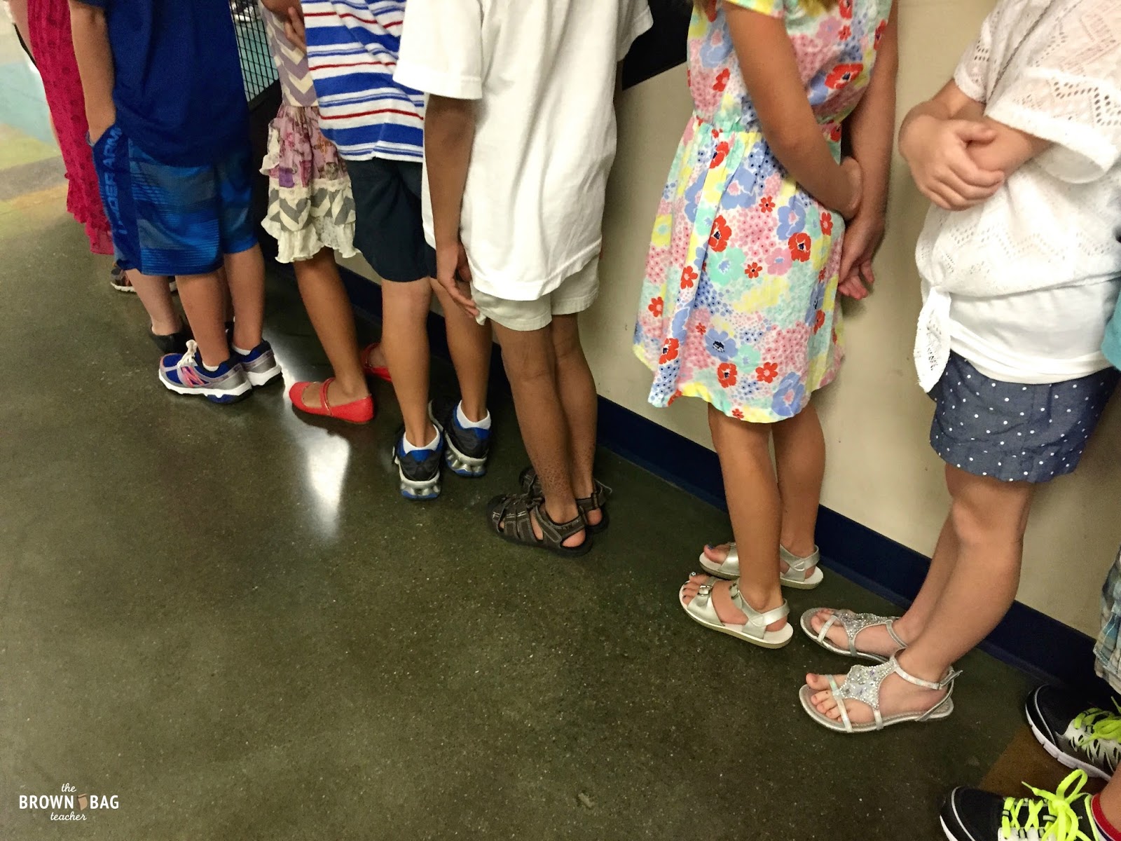 The First Day of 1st Grade - The Brown Bag Teacher