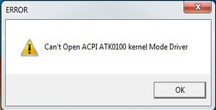 acpi atk0100 kernel mode driver windows 7 download