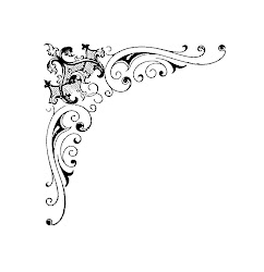 corner antique digital stamp illustration decorative