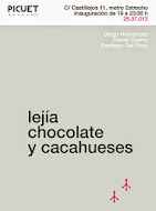"Lejía, chocolate y cacahueses"