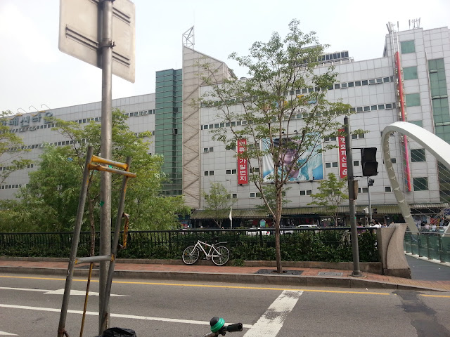 Dress shops at the Dongdaemun