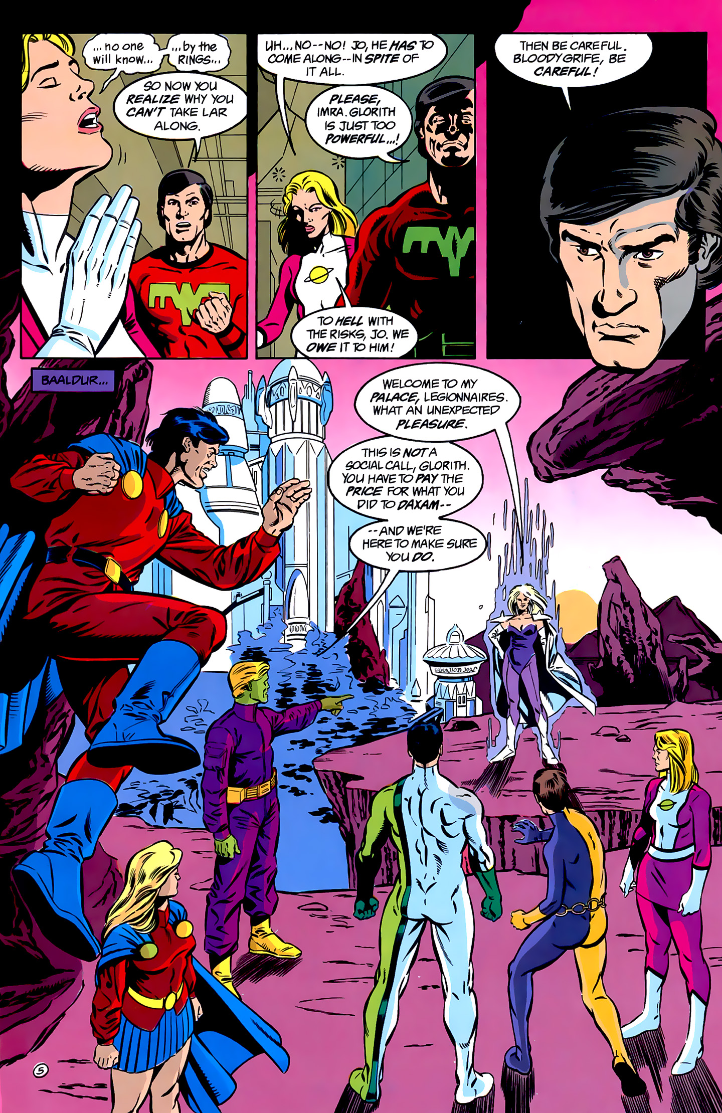 Legion of Super-Heroes (1989) _Annual_1 Page 5