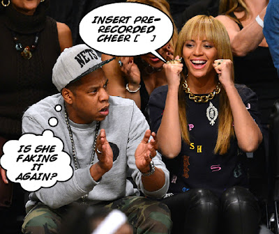 Old Bitter Balls: Beyonce Fakes It