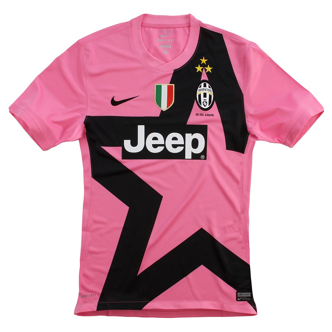 Jersey Bola  Juventus  Away 3rd Pink 2012 2013