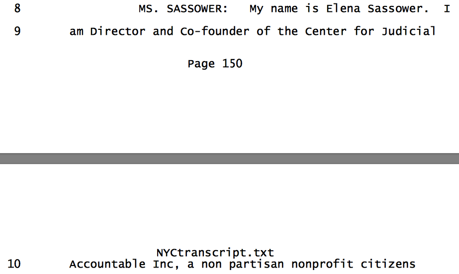 Independence of Representation in Court and Judicial Accountability in