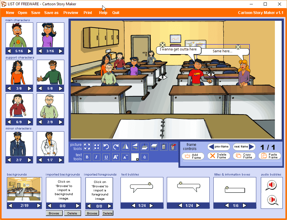 Cartoon Story Maker Software For Windows (Free) - Tricks by R@jdeep