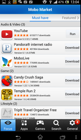MoboMarket Lite: Tải miễn phí ứng dụng và trò chơi từ Google Play