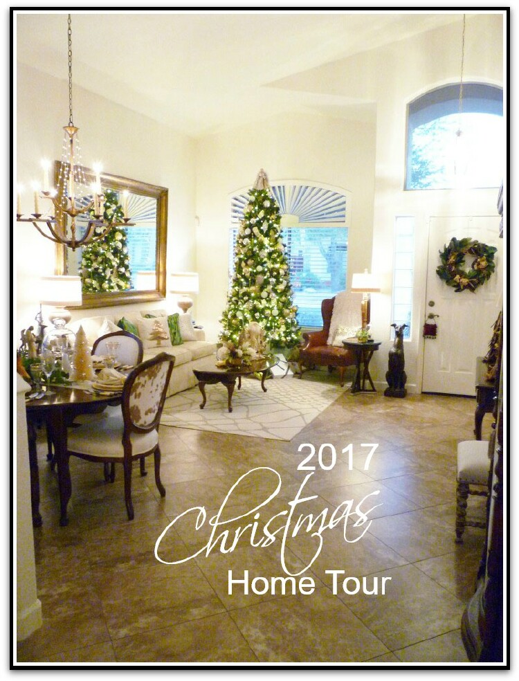 2017 Christmas Home Tour - My Home - A Stroll Thru Life