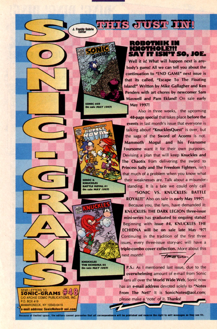 Sonic The Hedgehog (1993) issue 48 - Page 27