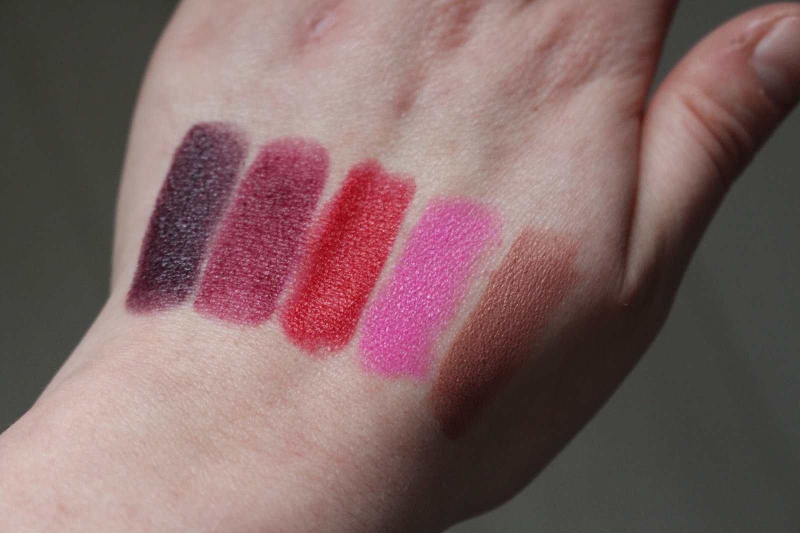 makeup revolution week #1: new in: rose gold lipsticks range review with  swatches