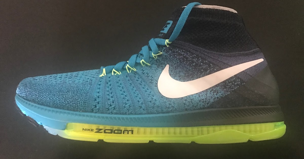 nike zoom all out flyknit blue