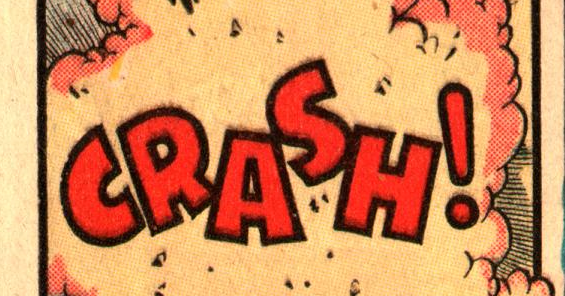 Crash! comic book sound effect