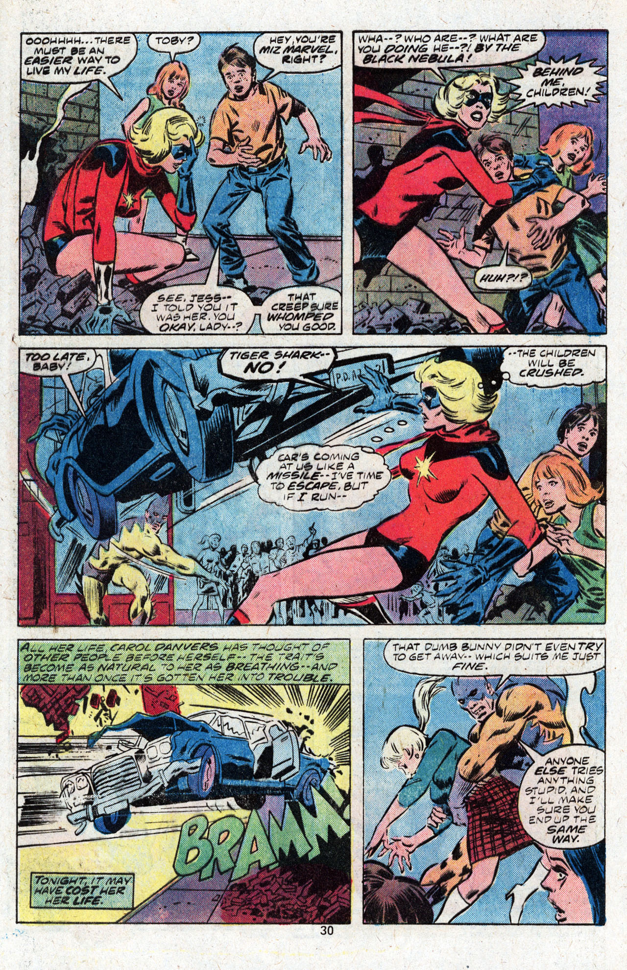 Ms. Marvel (1977) issue 15 - Page 32