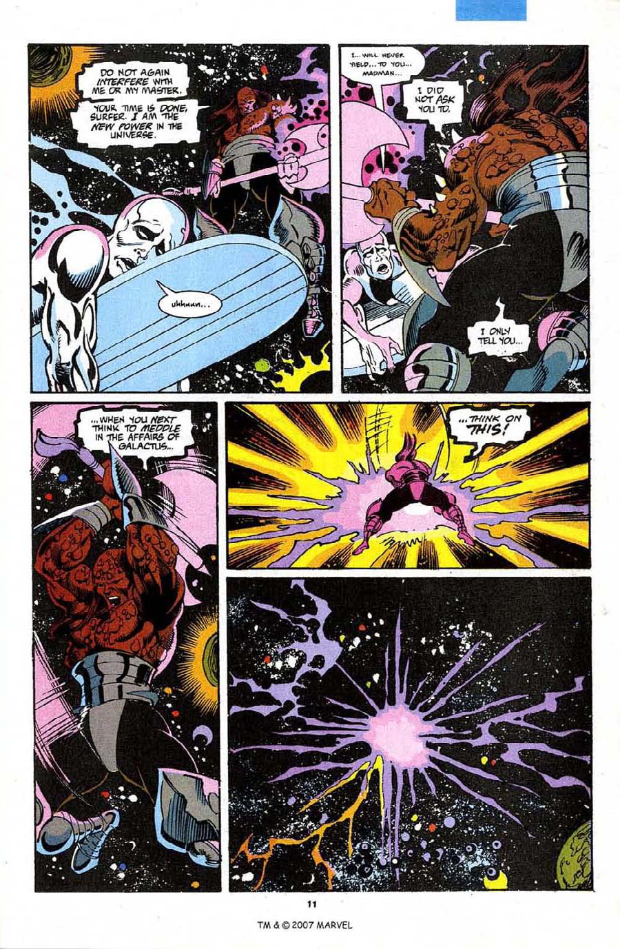 Read online Silver Surfer (1987) comic -  Issue #71 - 13