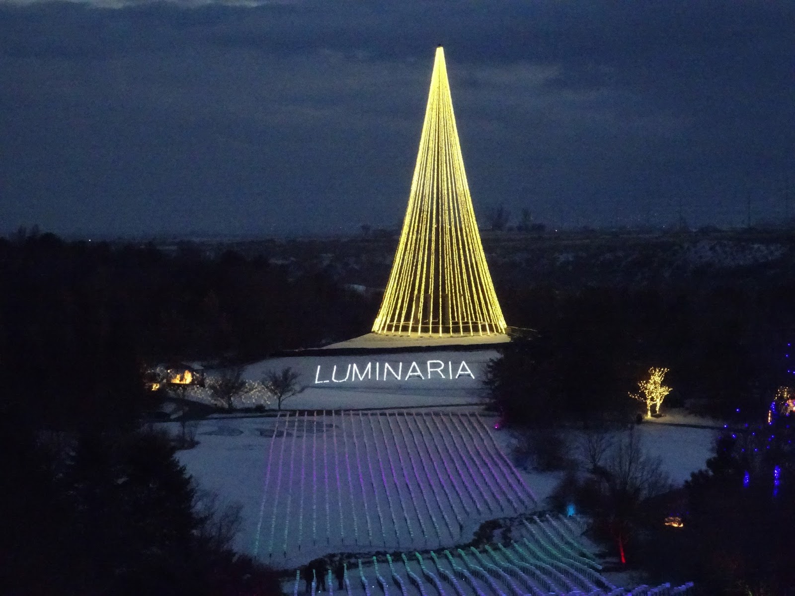 Trying to Stay Calm! Luminaria Experience The Light Review...