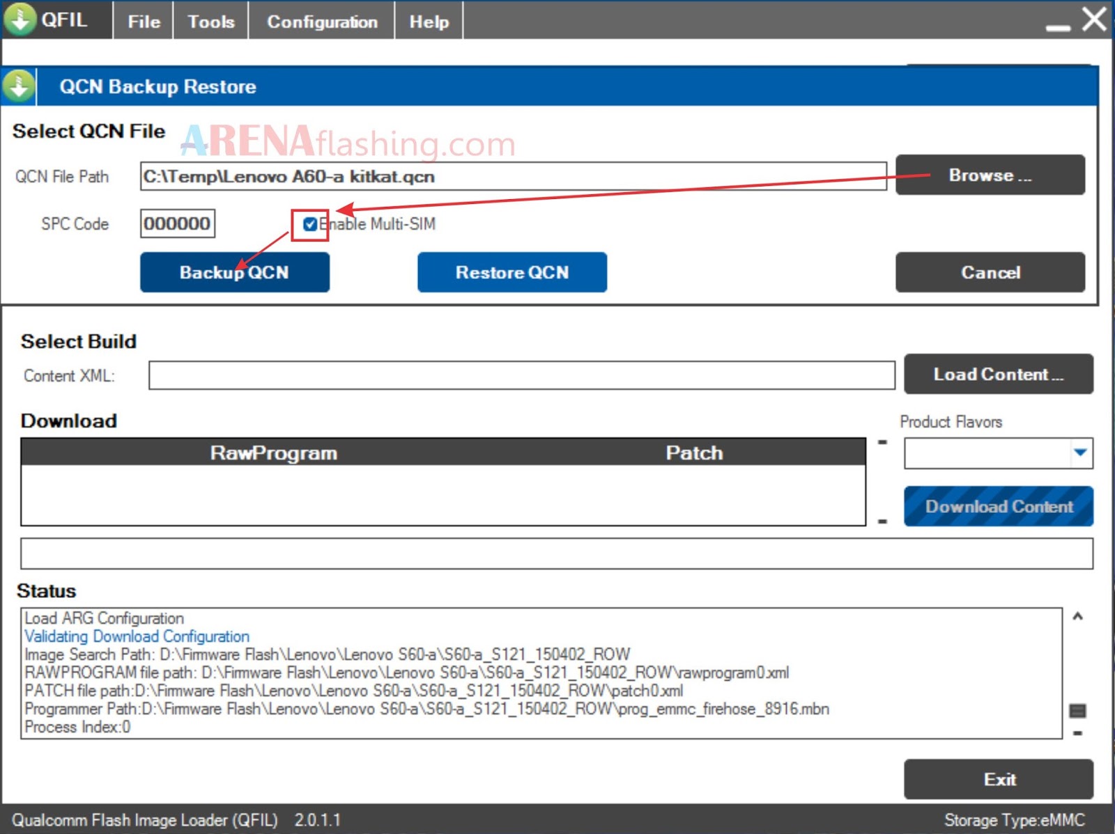 Tutorial Backup Restore File QCN Lenovo S60a N0DroiD