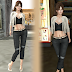 Ibela - Jacket Fringe & Boyfriend Jeans