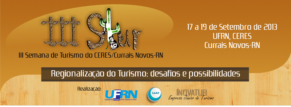 III Semana de Turismo do CERES/CN