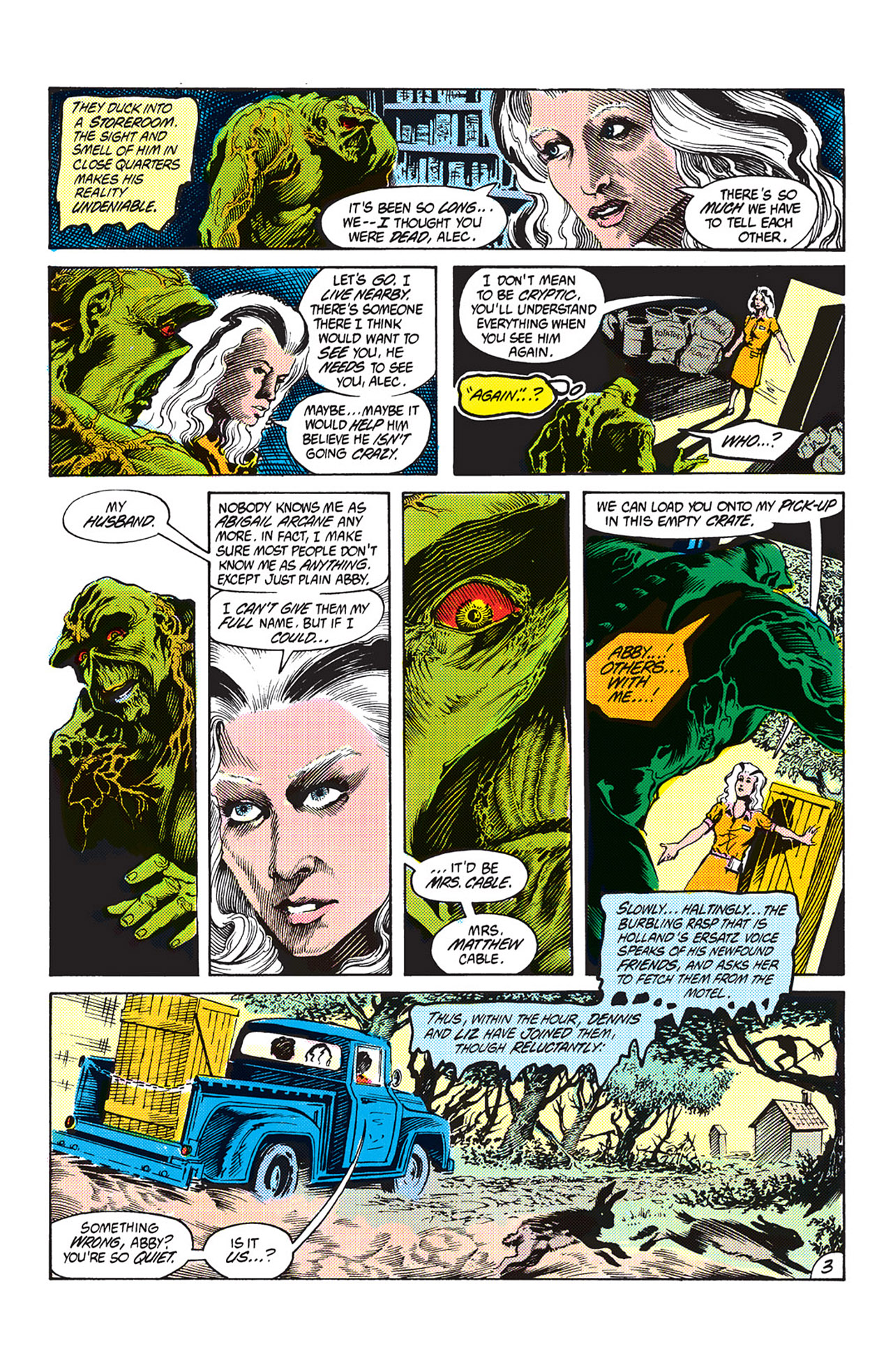 Read online Swamp Thing (1982) comic -  Issue #17 - 4