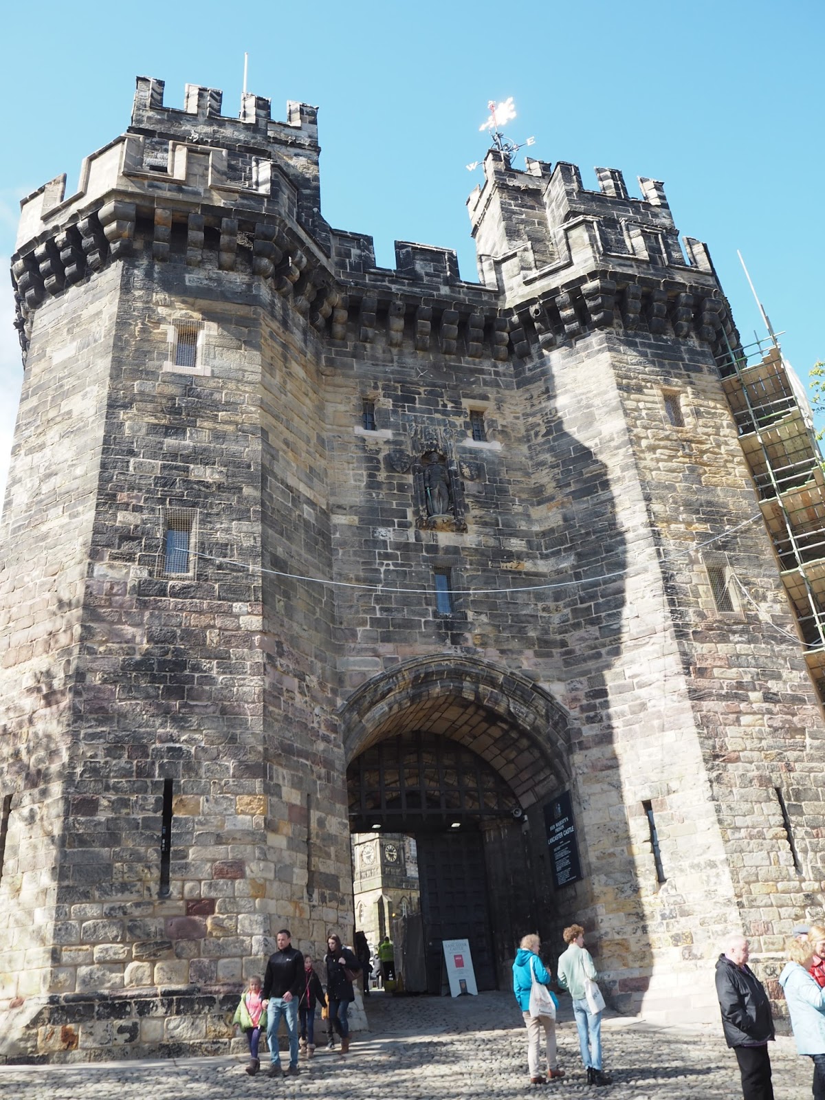 What Lizzy Loves Lancaster Castle, entrance door