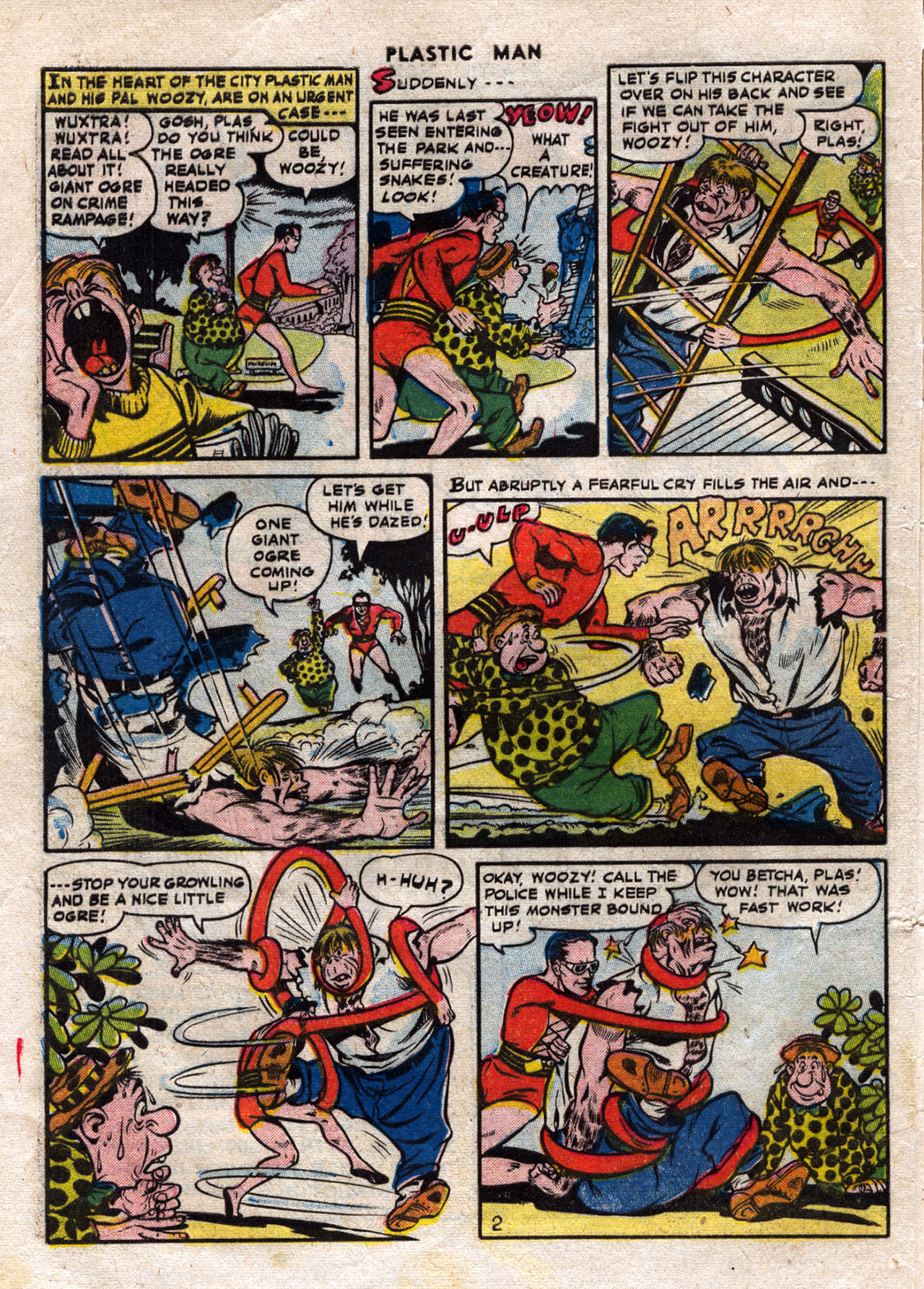 Read online Plastic Man (1943) comic -  Issue #45 - 4