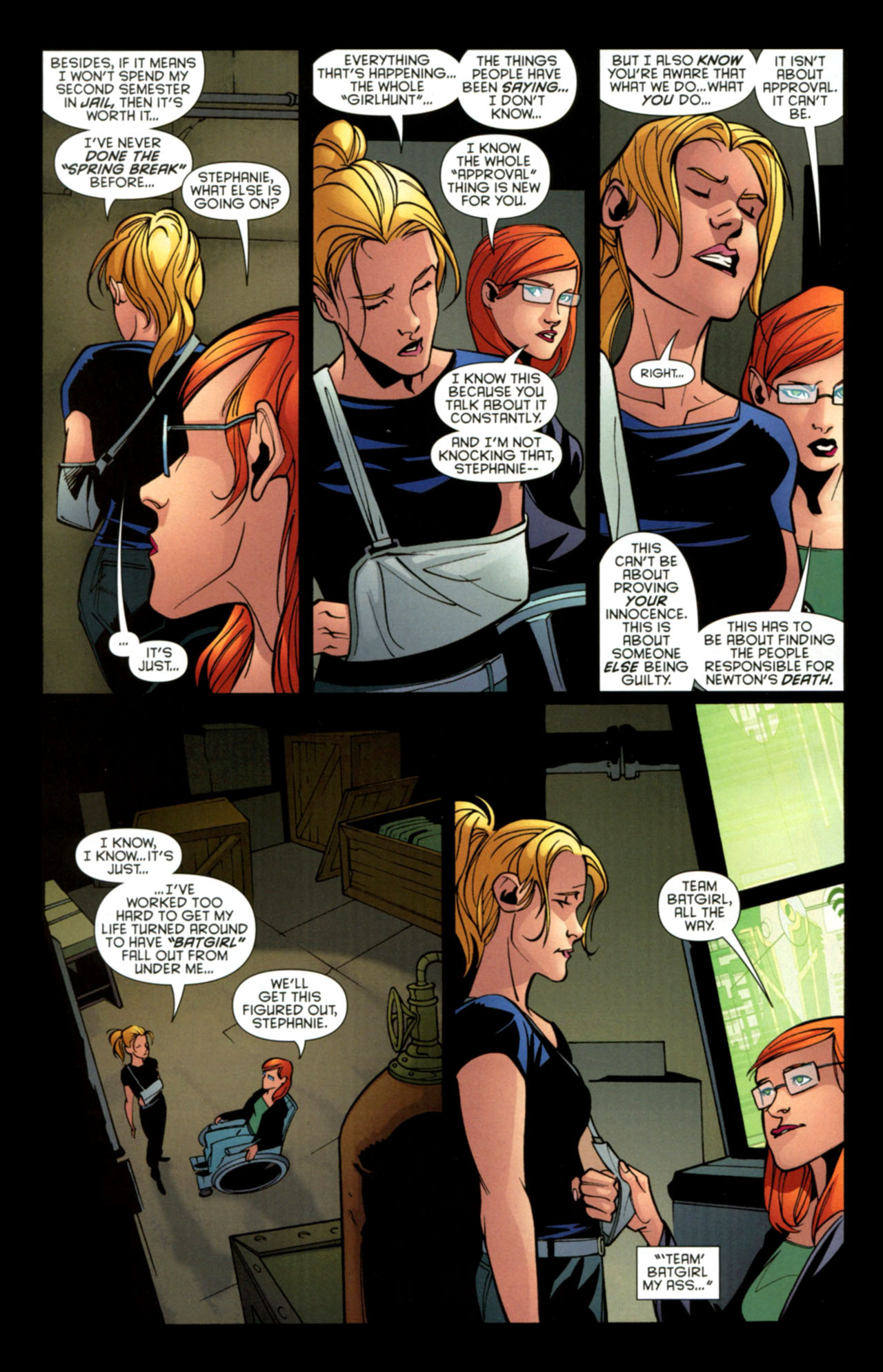 Read online Batgirl (2009) comic -  Issue #16 - 13