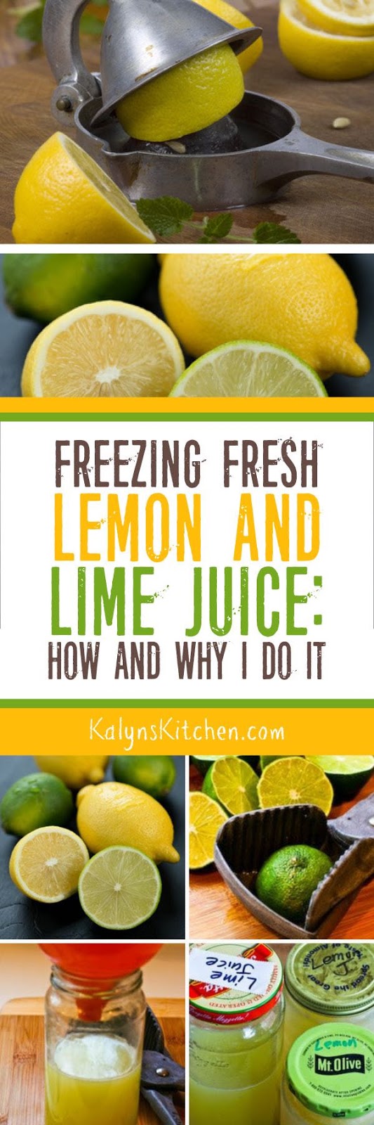 Freezing Fresh Lemon Juice and Lime Juice How and Why I Do It Kalyn