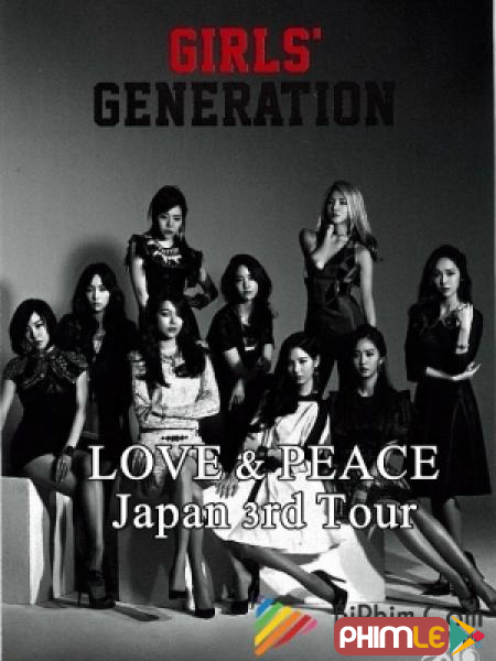 WOWOW Prime SNSD LOVE &amp; PEACE Japan 3rd Tour