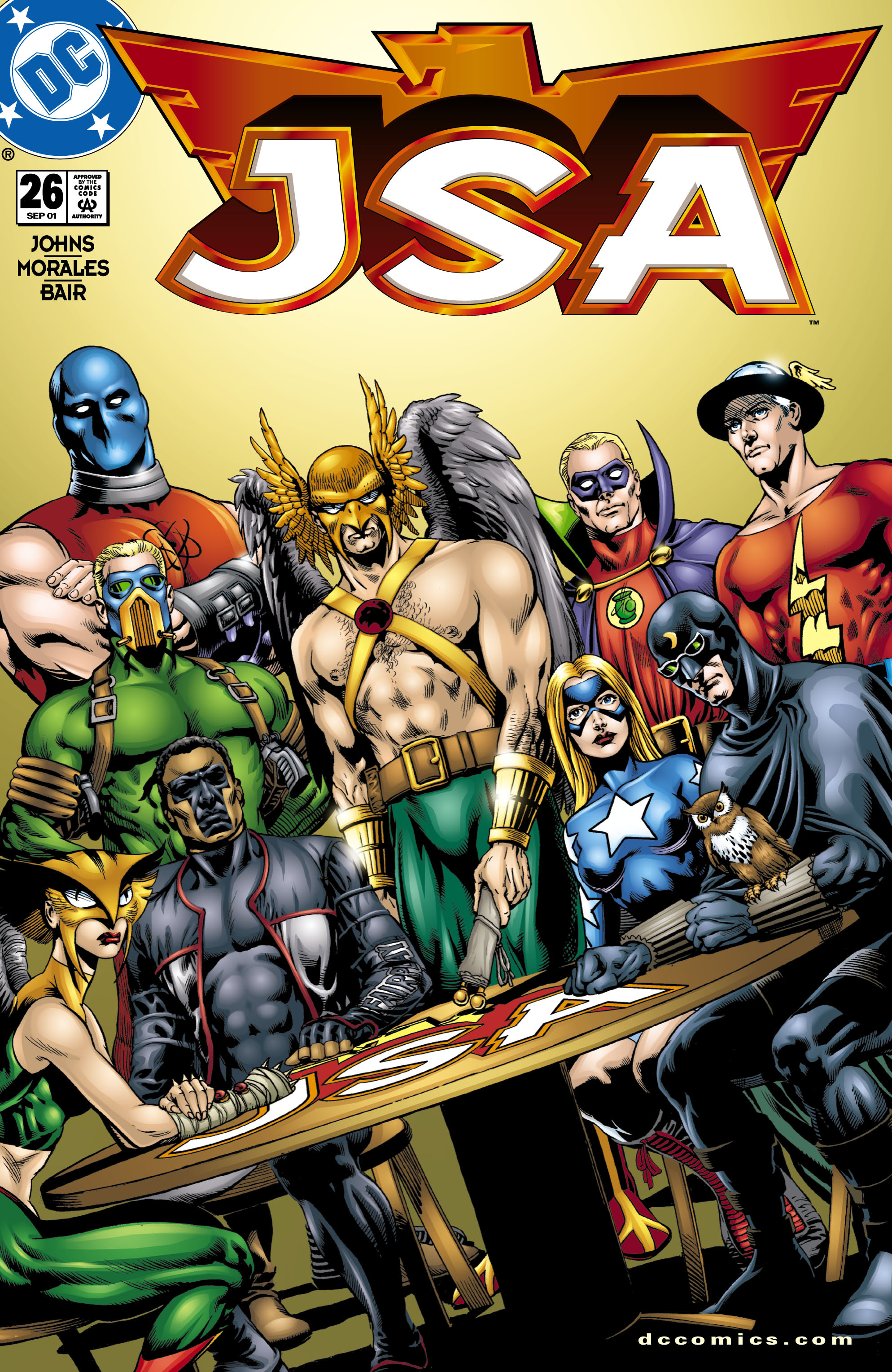 Read online JSA (1999) comic -  Issue #26 - 1